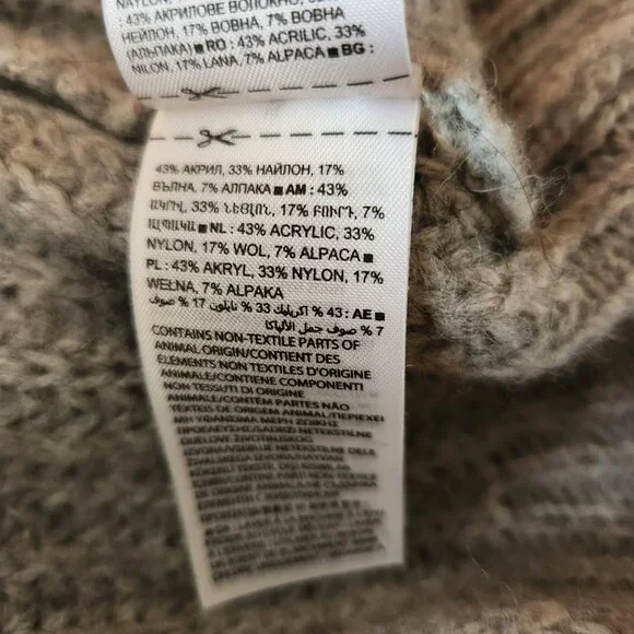 Gap Soft Grey Cosy Knitted Pullover Sweater Size Small - Picture 8 of 10